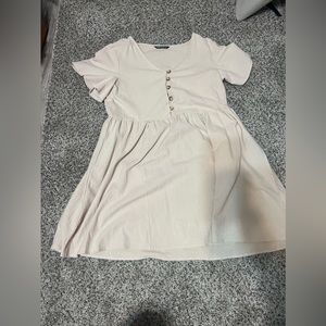 Shein whie dress. Size medium.